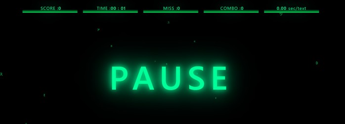 Pause overlay screen