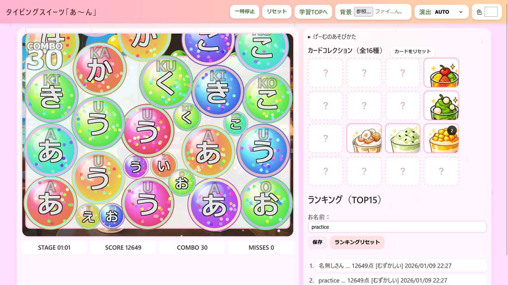 ランキング結果